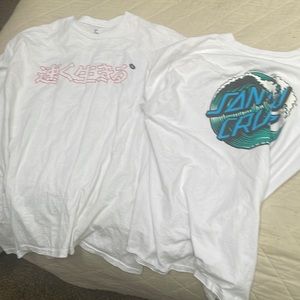 White tees